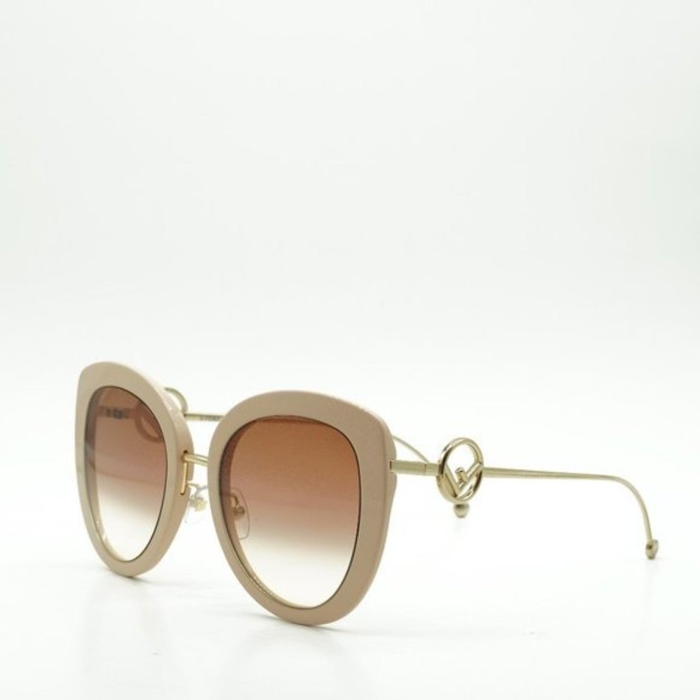 BRAND NEW FENDI FF0409/S FWMHA OVERSIZED SUNGLASSES - Picture 4 of 13